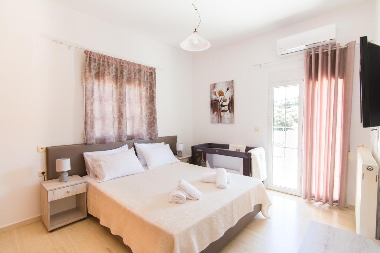 Cozy Renovated Apartment "Filoxenia" Káto Darátsos Eksteriør bilde